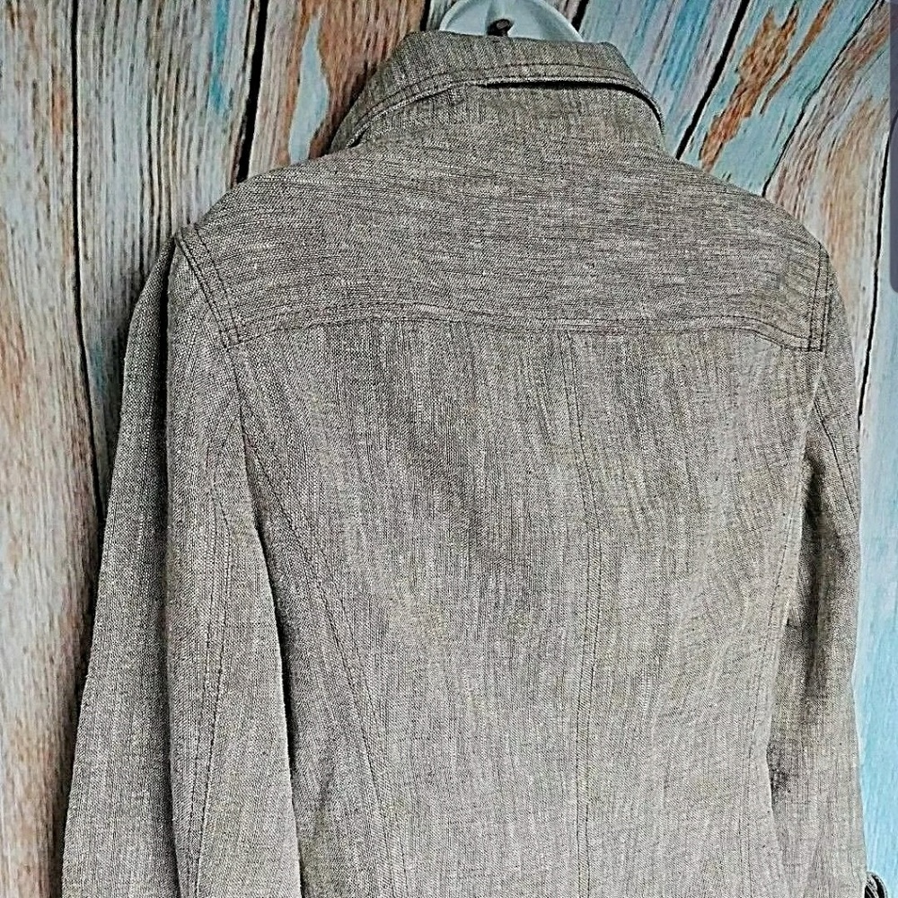 Nic+Zoe Raime Cotton Jacket sz 8 - Picture 5 of 8